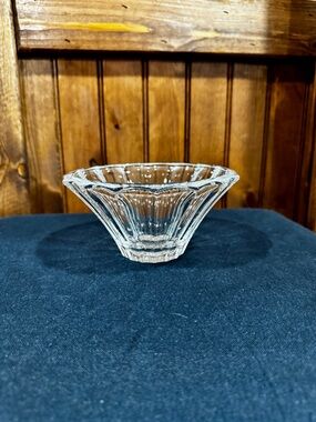 Vintage Heisey Clear Glass Crystolite Condiment Bowl